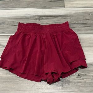 Lululemon Shake It Out high rise shorts